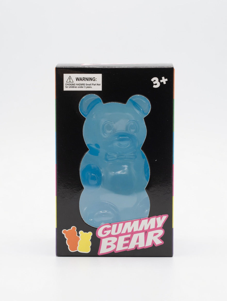 Blue Raspberry Slow Rise Squishy Gummy Bear | Premium Fidget Toy for Stress Relief & Anxiety