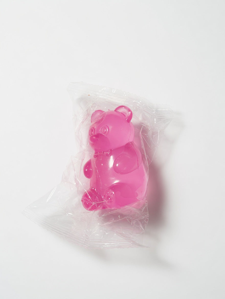 Pink Burst Slow Rise Squishy Gummy Bear | Premium Fidget Toy for Stress & Anxiety Relief