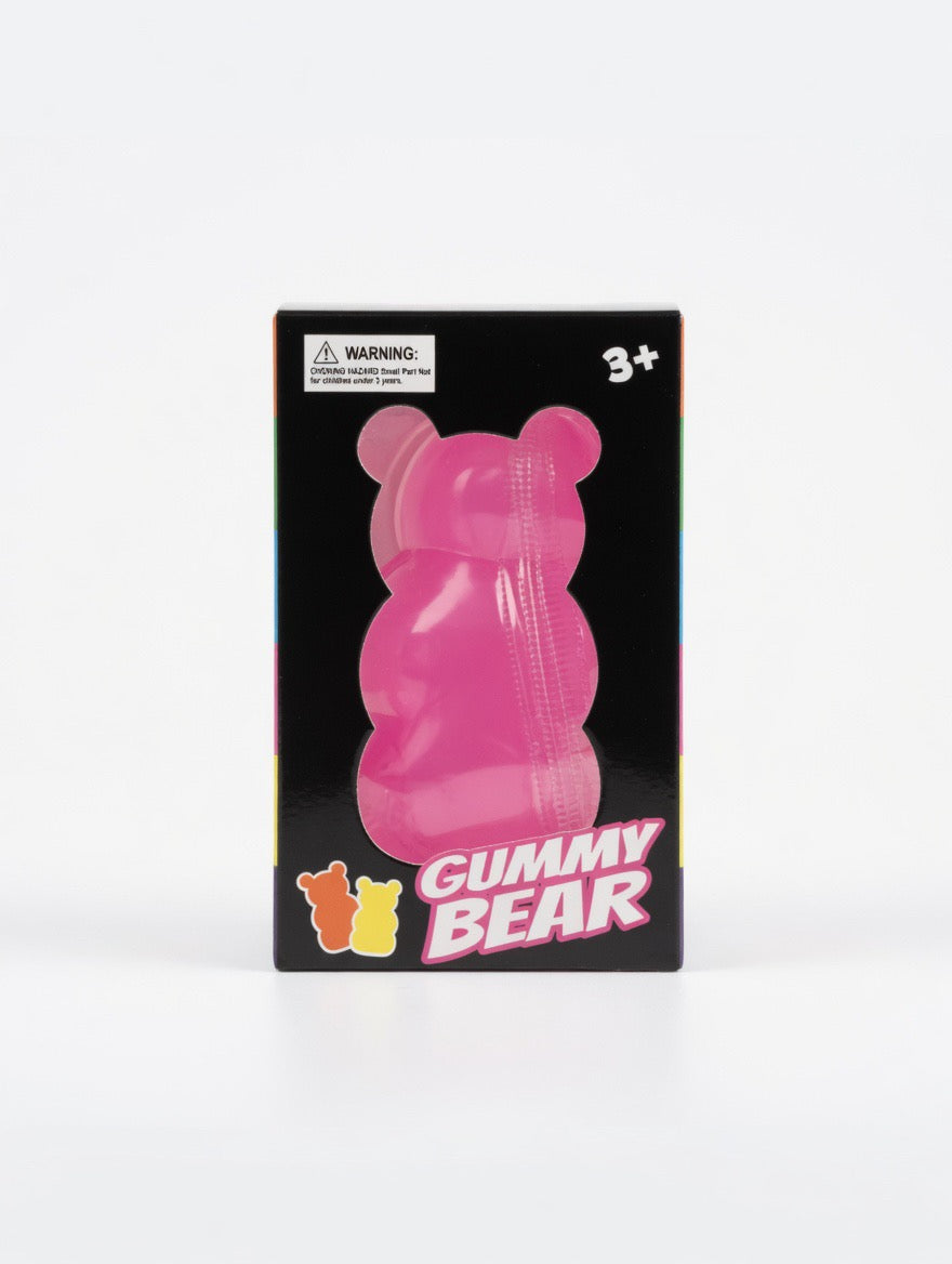 Pink Burst Slow Rise Squishy Gummy Bear | Premium Fidget Toy for Stress & Anxiety Relief