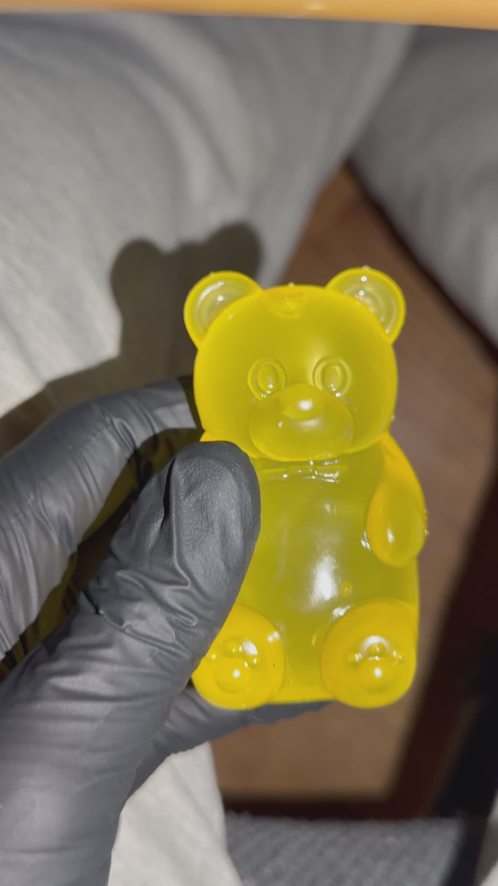 Lemon Burst Slow Rise Squishy Gummy Bear | Premium Fidget Toy for Stress Relief & Anxiety