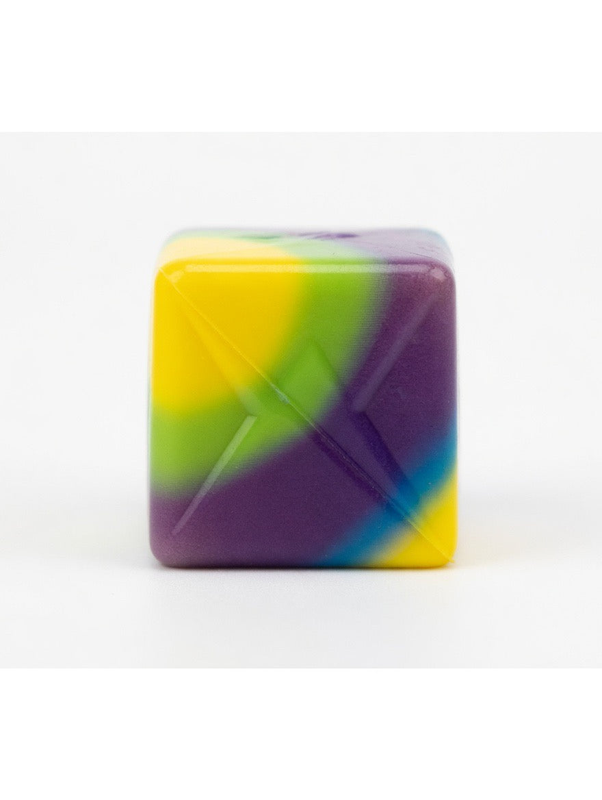 Rainbow Tie-Dye Butter Stick Slow Rise Squishy | Premium Colorful Fidget Toy for Stress Relief
